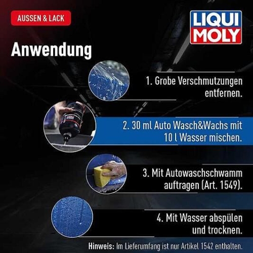 Auto Wasch&Wachs Lackpolitur 1 Liter LIQUI MOLY 1542
