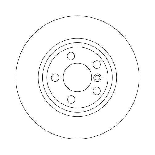 TRW Bremsscheibe TRW SINGLE DF4392S