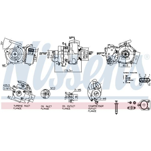 NISSENS Lader, Aufladung ** FACTORY NEW ** 93635