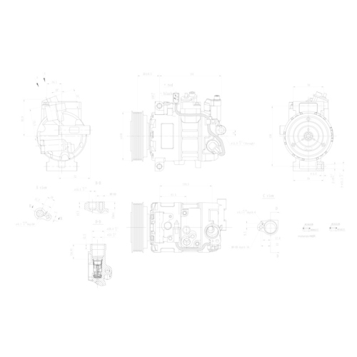 HELLA Kompressor, Klimaanlage >>> Easy2Fit <<< 8FK 366 201-831