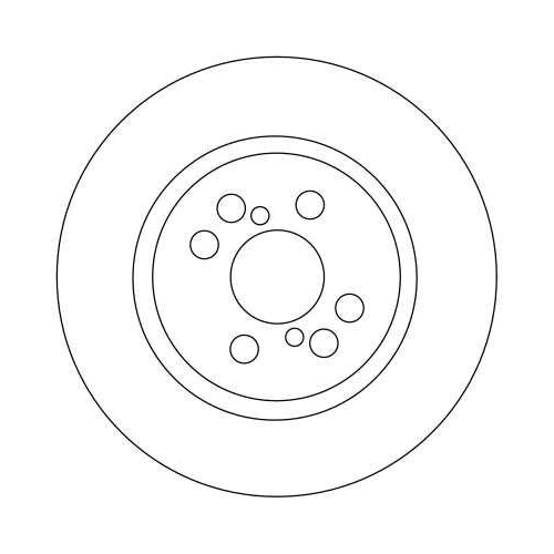 TRW Bremsscheibe TRW SINGLE DF4415S