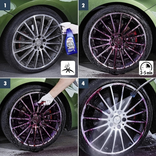 SONAX Xtreme Felgen Reiniger PLUS Alufelgen Stahlfelgen Auto, 750 ml 02304000