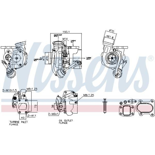 NISSENS Lader, Aufladung ** FACTORY NEW ** 93772
