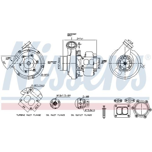 NISSENS Lader, Aufladung ** FACTORY NEW ** 93334