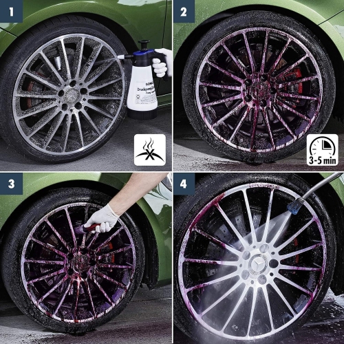 SONAX XTREME Felgenreiniger PLUS Alufelgenreiniger Säurefrei 5 Liter 5L 02305050