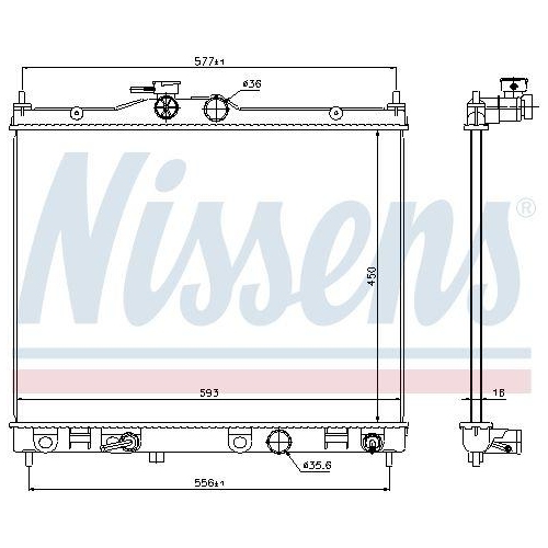 NISSENS K&uuml;hler, Motork&uuml;hlung 67369