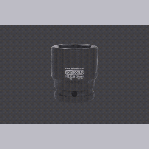 3/4 Zoll Sechskant-Kraft-Stecknuss, kurz, 34mm KS TOOLS 515.1334