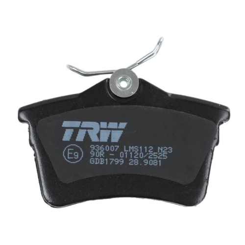 TRW Bremsbelagsatz, Scheibenbremse COTEC GDB1799