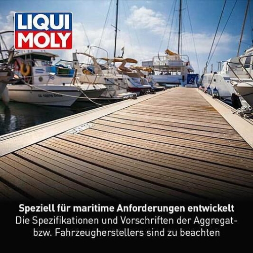 3x Liqui Moly Marine 4T Motor&ouml;l 15W-40 5-Liter 25016 - 15 Liter