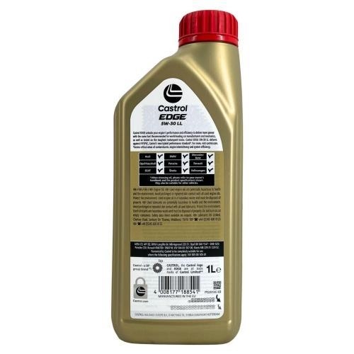Castrol Ford Motor&ouml;l 5W-30 Edge LL ACEA C3, BMW Longlife04, MB Approval 3 Liter