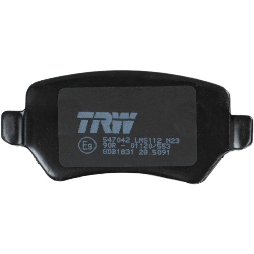 TRW Bremsbelagsatz, Scheibenbremse COTEC GDB1831