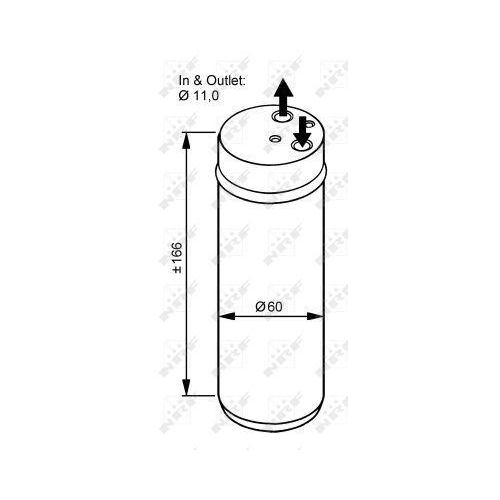 NRF Trockner, Klimaanlage EASY FIT 33120