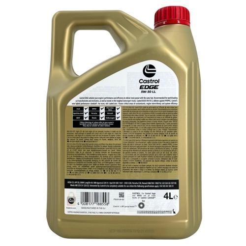 Motor&ouml;l 5W-30 CASTROL EDGE LL 15F7E5 BMW Longlife-04 MB 229.31 MB 229.51 8Liter