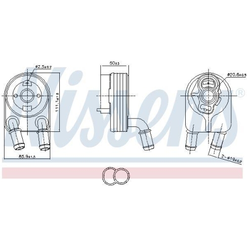 NISSENS &Ouml;lk&uuml;hler, Motor&ouml;l 91500