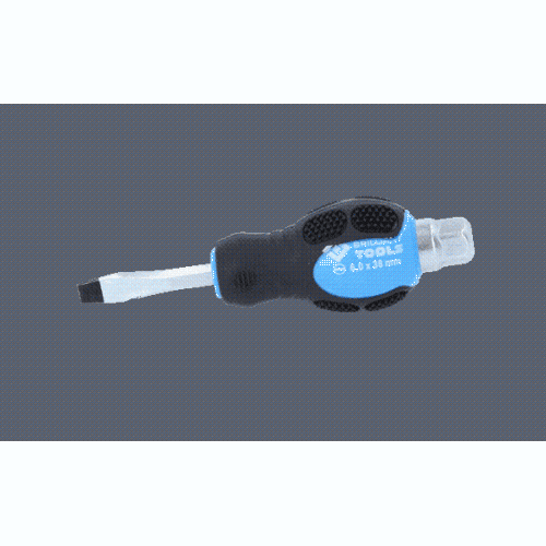 Schraubendreher Schlitz mit Schlagkappe, 6,0 mm BRILLIANT TOOLS BT034803