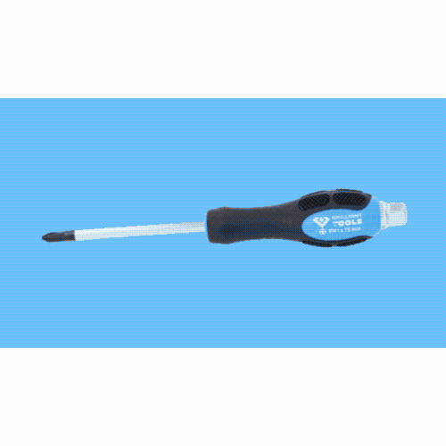 Schraubendreher Kreuzschlitz mit Schlagkappe, PH1 BRILLIANT TOOLS BT034808
