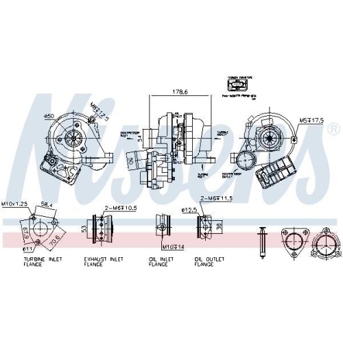 NISSENS Lader, Aufladung ** FACTORY NEW ** 93330