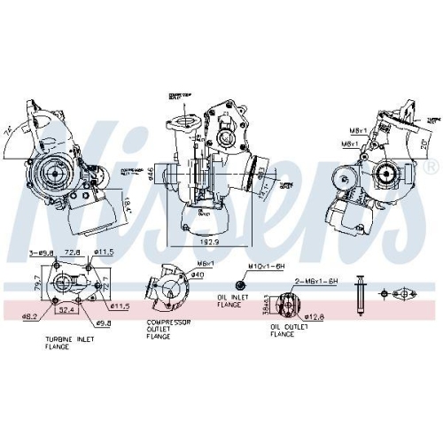 NISSENS Lader, Aufladung ** FACTORY NEW ** 93521