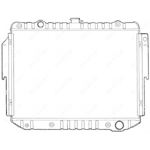 NRF K&uuml;hler, Motork&uuml;hlung EASY FIT 50349