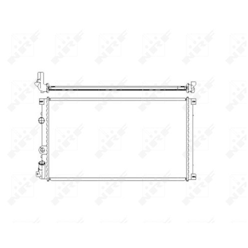 NRF K&uuml;hler, Motork&uuml;hlung EASY FIT 55350