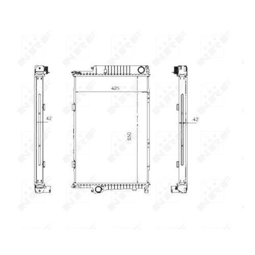 NRF Kühler, Motorkühlung EASY FIT 507620