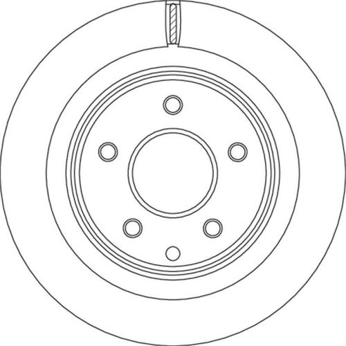 TRW Bremsscheibe DF4745