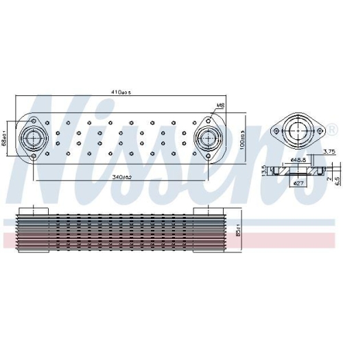 NISSENS &Ouml;lk&uuml;hler, Motor&ouml;l 91134