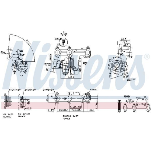 NISSENS Lader, Aufladung ** FACTORY NEW ** 93095