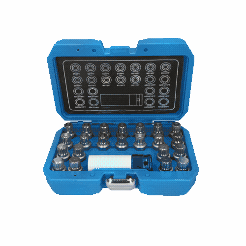 Felgenschloss-Sortiment für VW, 23-tlg BRILLIANT TOOLS BT691260