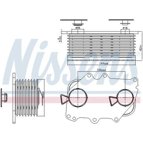 NISSENS &Ouml;lk&uuml;hler, Motor&ouml;l 91137