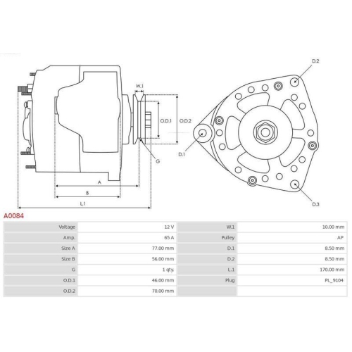 AS-PL Generator Brandneu AS-PL