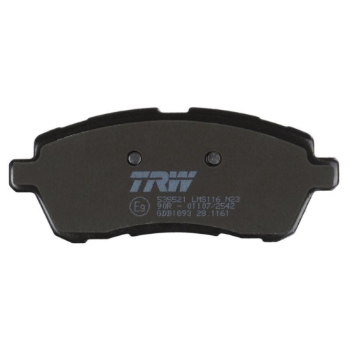 TRW Bremsbelagsatz, Scheibenbremse COTEC GDB1893