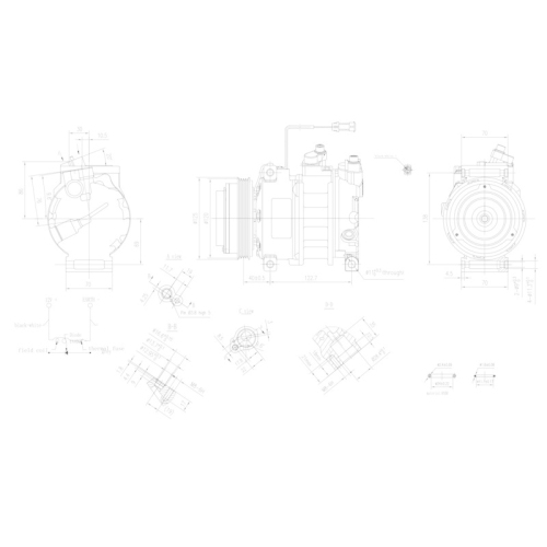 HELLA Kompressor, Klimaanlage >>> Easy2Fit <<< 8FK 366 200-141