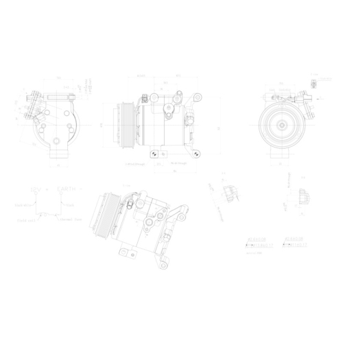 HELLA Kompressor, Klimaanlage >>> Easy2Fit <<< 8FK 366 200-411