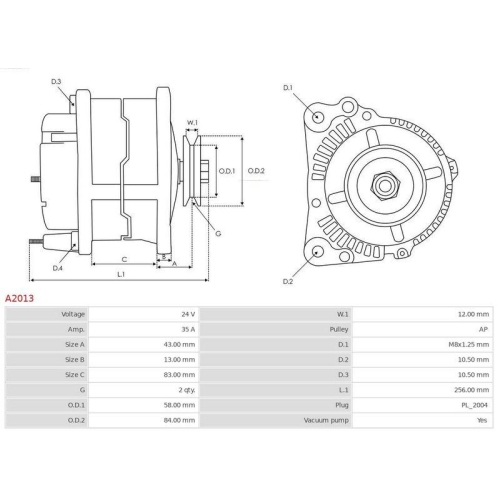 AS-PL Generator Brandneu AS-PL