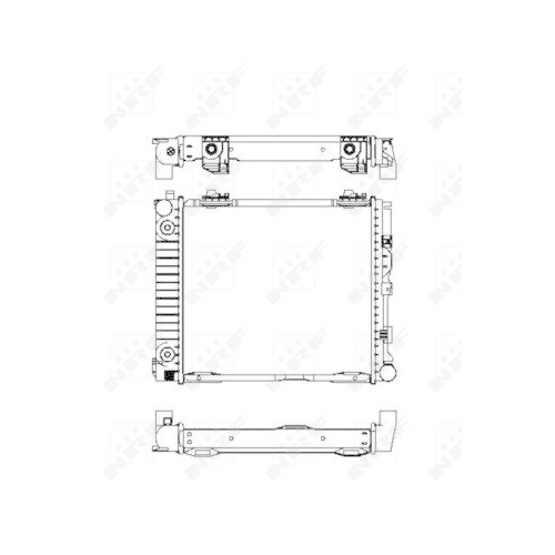 NRF Kühler, Motorkühlung EASY FIT 507676