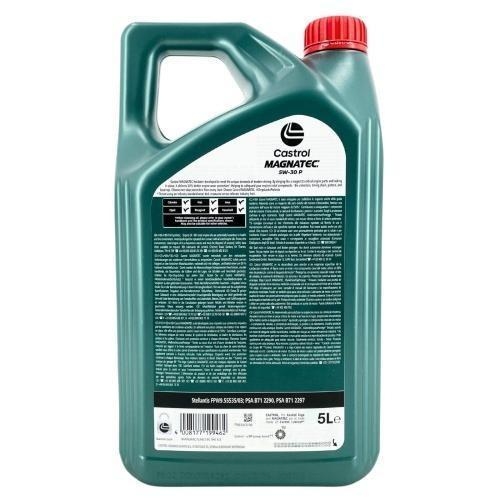 Motor&ouml;l Castrol Magnatec 5W-30 P Stellantis Peugeot PSA Motor&ouml;l 10 Liter 1612B5
