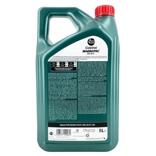 Motor&ouml;l Castrol Magnatec 5W-30 P Stellantis Peugeot PSA Motor&ouml;l 15 Liter 1612B5