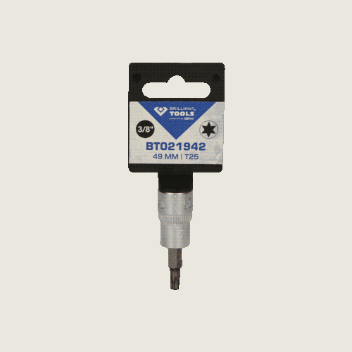 3/8 Zoll Torx-Bit-Stecknuss, T25 BRILLIANT TOOLS BT021942
