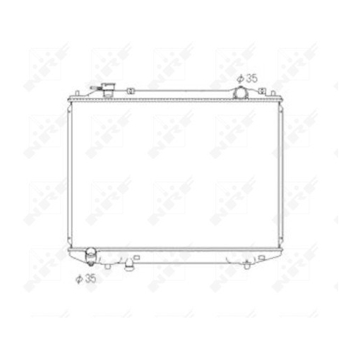 NRF K&uuml;hler, Motork&uuml;hlung EASY FIT 53567