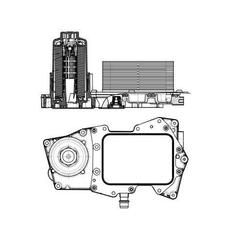NRF Geh&auml;use, &Ouml;lfilter EASY FIT 31827