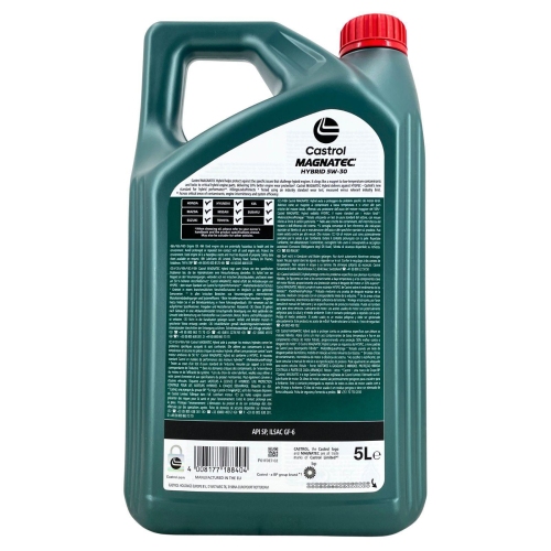 Motoren&ouml;l Castrol Magnatec Hybrid 5W-30 API SP GF-6 Motor&ouml;l 5 Liter 15F701