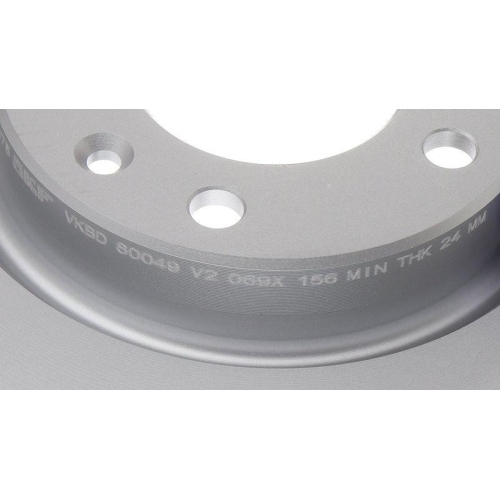 SKF Bremsscheibe VKBD 80049 V2