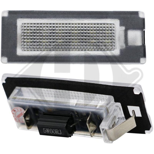 DIEDERICHS Kennzeichenleuchte HD Tuning LID10434