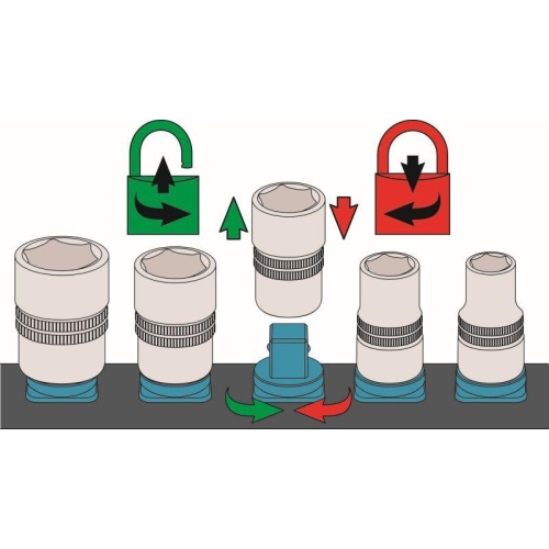 HAZET Steckschl&uuml;ssel-Garnitur 1/4Zoll 96-teilig , 2200SC-32