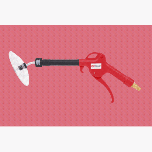 Teleskop-Druckluft-Ausblaspistole 90-190mm mit Schutzschild KS TOOLS 515.1906