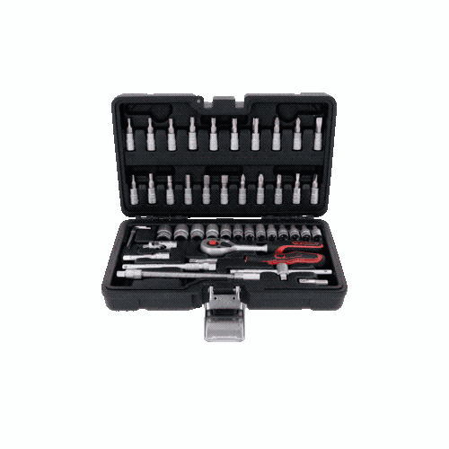 1/4 Zoll Steckschl&uuml;ssel-Satz, 46-tlg KS TOOLS 911.0646