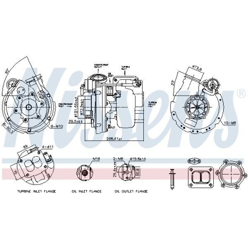 NISSENS Lader, Aufladung ** FACTORY NEW ** 93755