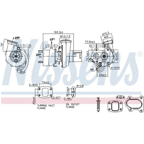 NISSENS Lader, Aufladung ** FACTORY NEW ** 93828