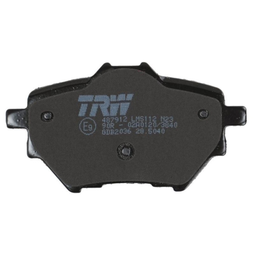 TRW Bremsbelagsatz, Scheibenbremse COTEC GDB2036
